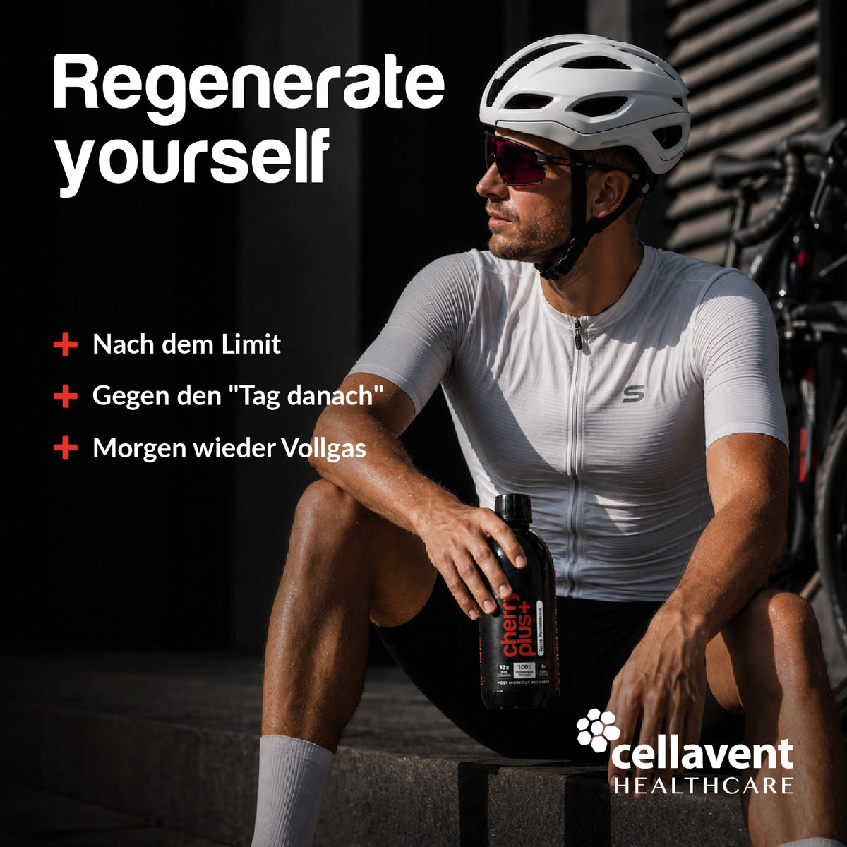 Cherry PLUS Sport Performance - Recovery Drink - Cellavent Healthcare
