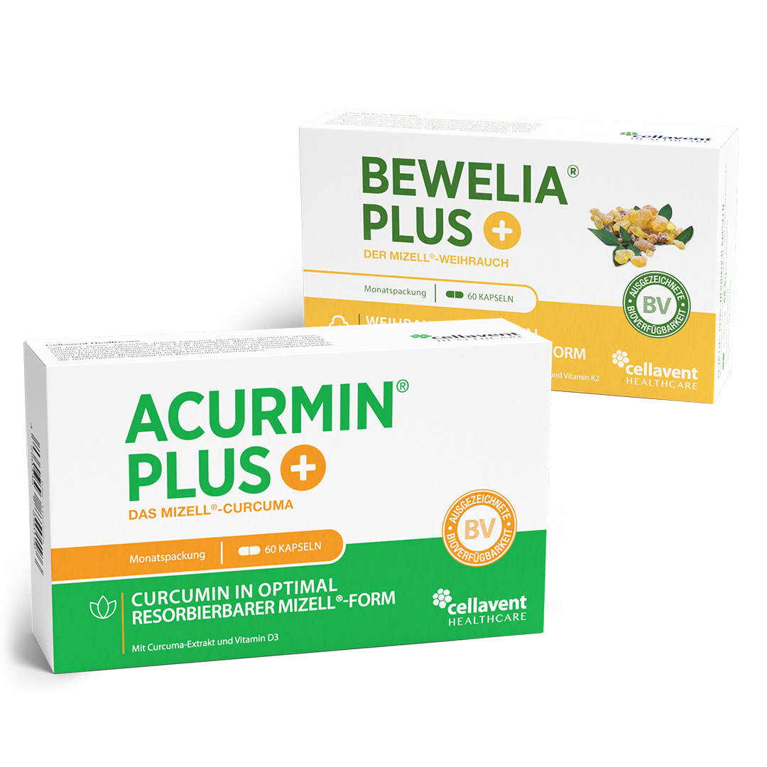 Kurkuma + Weihrauch Kapseln · Acurmin & Bewelia PLUS