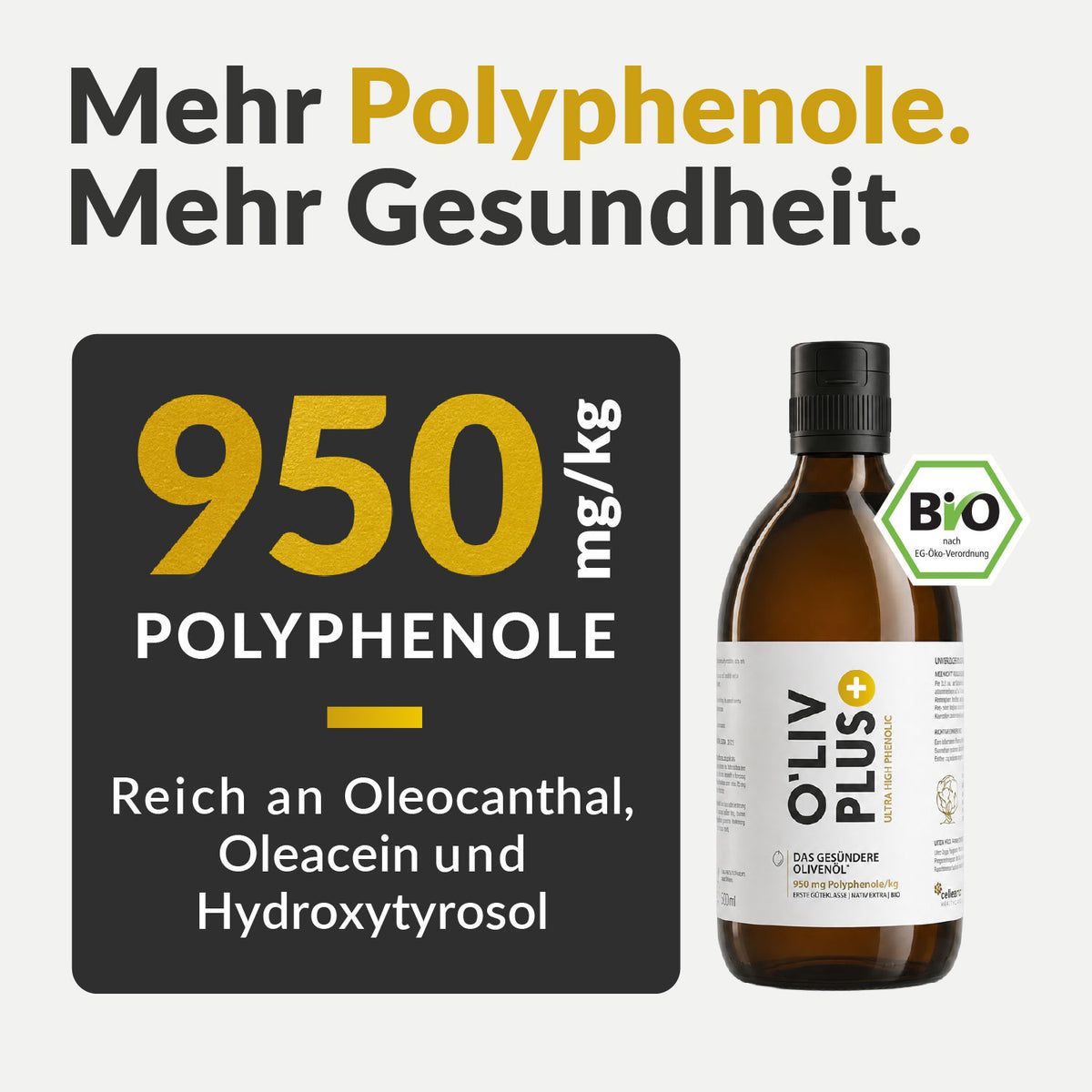 Ultra High Phenolic Olivenöl - O'Liv PLUS