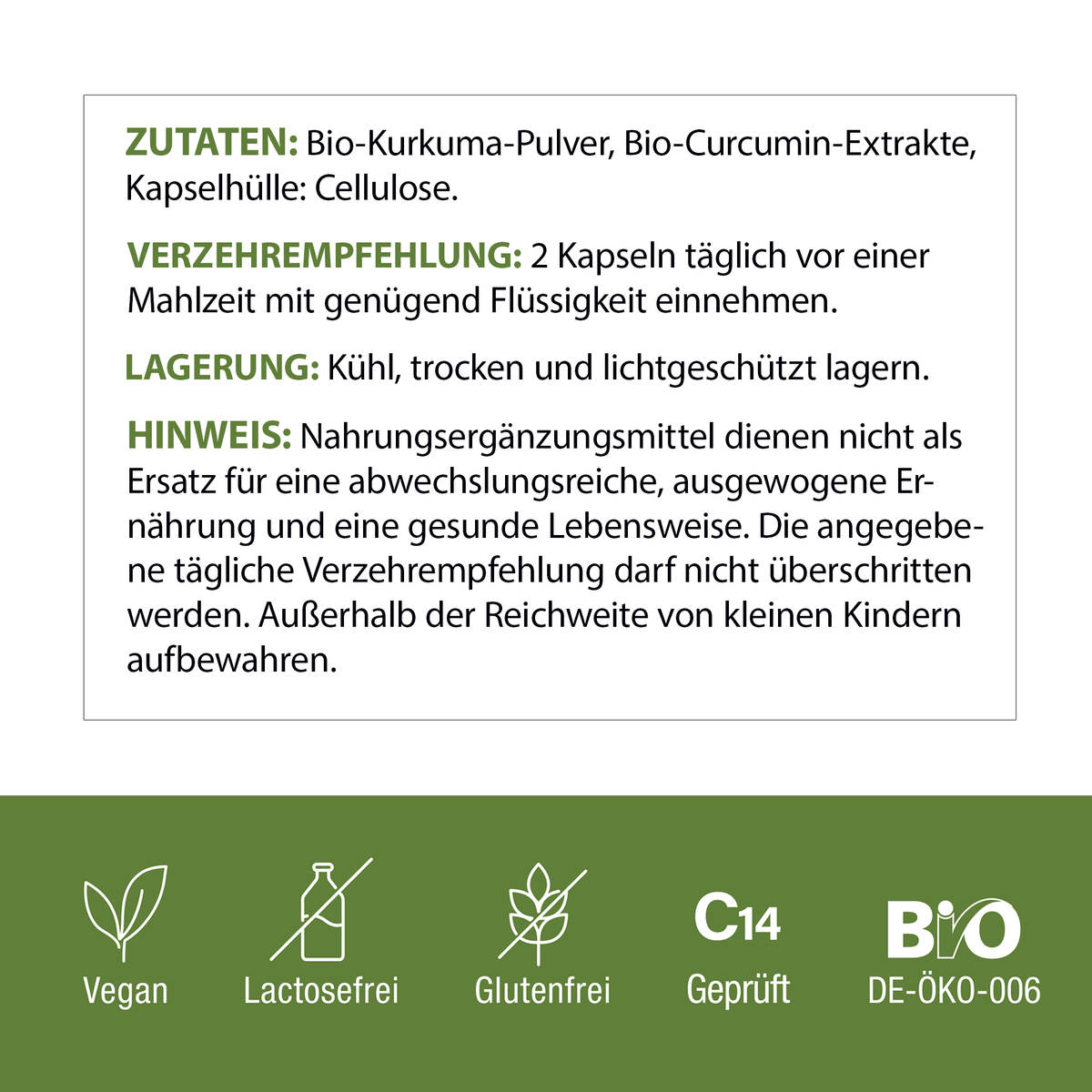 Bio Kurkuma Kapseln ohne Pfeffer – Acurmin Phytholistic - Cellavent Healthcare
