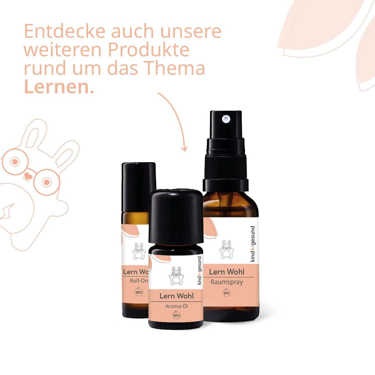 Bio - Lern Wohl Aroma Öl - Cellavent Healthcare