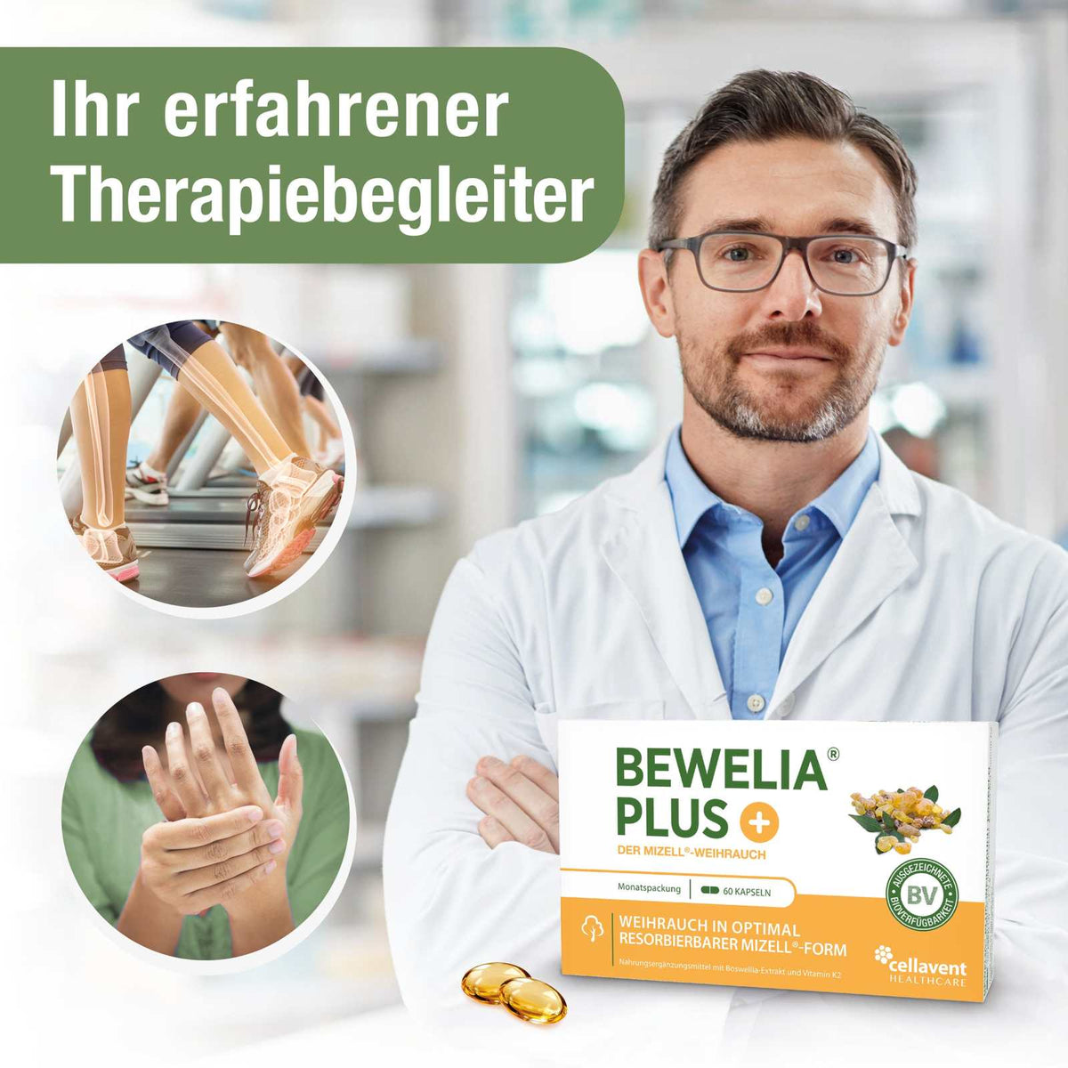 Mizell Weihrauch Kapseln - Bewelia PLUS - Cellavent Healthcare
