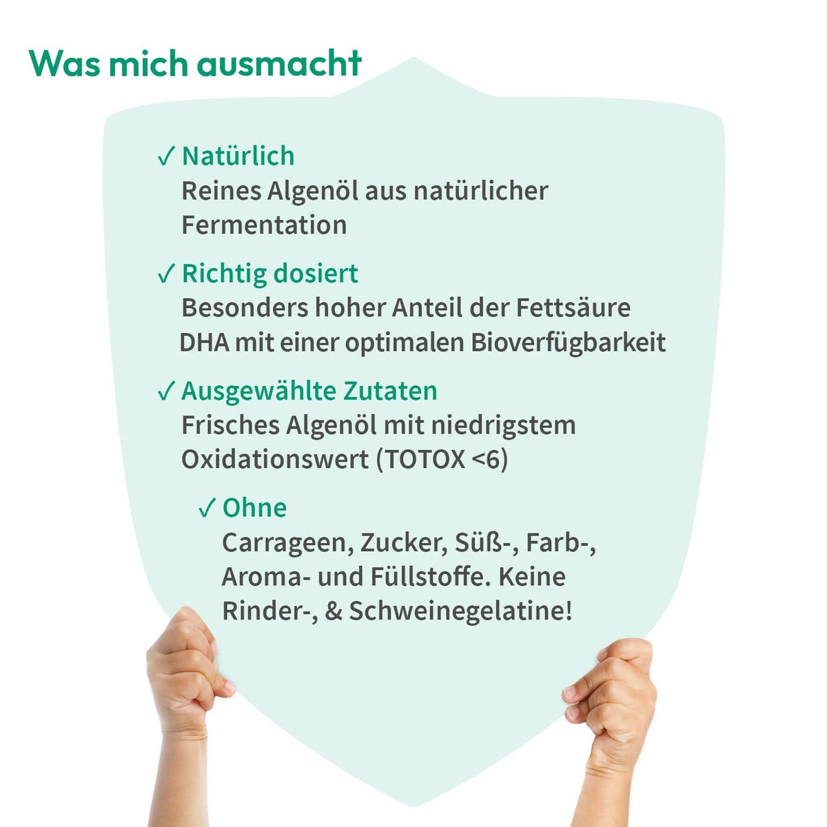 Omega - 3 Algenöl Kinder Tropfen - Cellavent Healthcare