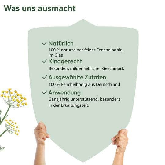 Trio - Set Honige: Manuka, Fenchel & Thymian - Cellavent Healthcare
