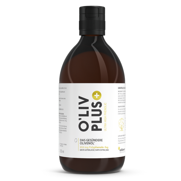 Ultra High Phenolic Olivenöl - O'Liv PLUS - Cellavent Healthcare