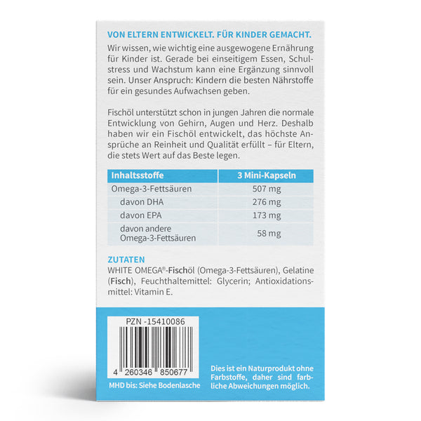 Omega-3 für Kinder  - WHITE OMEGA Kids