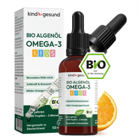 Omega-3 Bio-Algenöl Kinder Tropfen - Orange