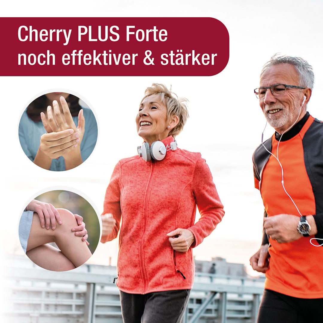 Cherry PLUS Forte Konzentrat - Hochkonzentriertes Sauerkirsch Konzentrat mit Vitamin C und Zink - Cellavent Healthcare