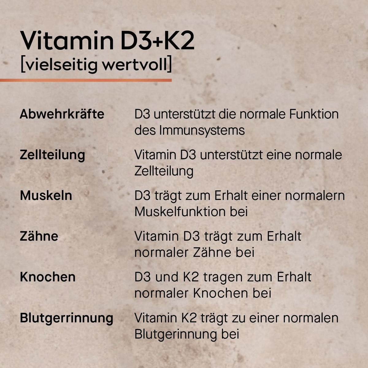 Essentials D3 + K2 [1.000 IE + 20 μg] - Cellavent Healthcare