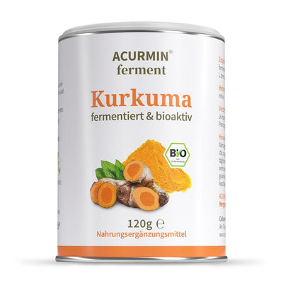 Fermentiertes Bio Kurkuma - Pulver – Acurmin ferment - Cellavent Healthcare