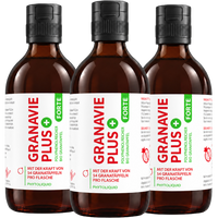 Granavie PLUS Bio-Granatapfel-Konzentrat 3 x 300 ml