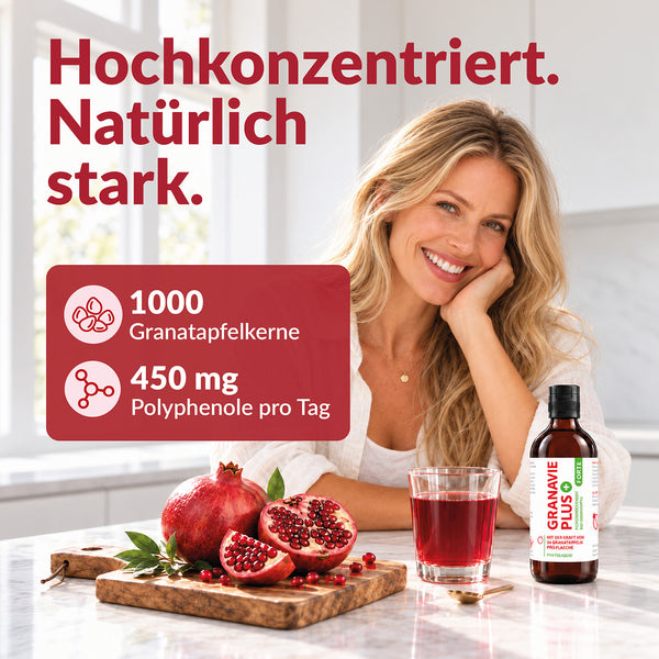 Bio Granatapfelsaft Konzentrat - Granavie PLUS Forte