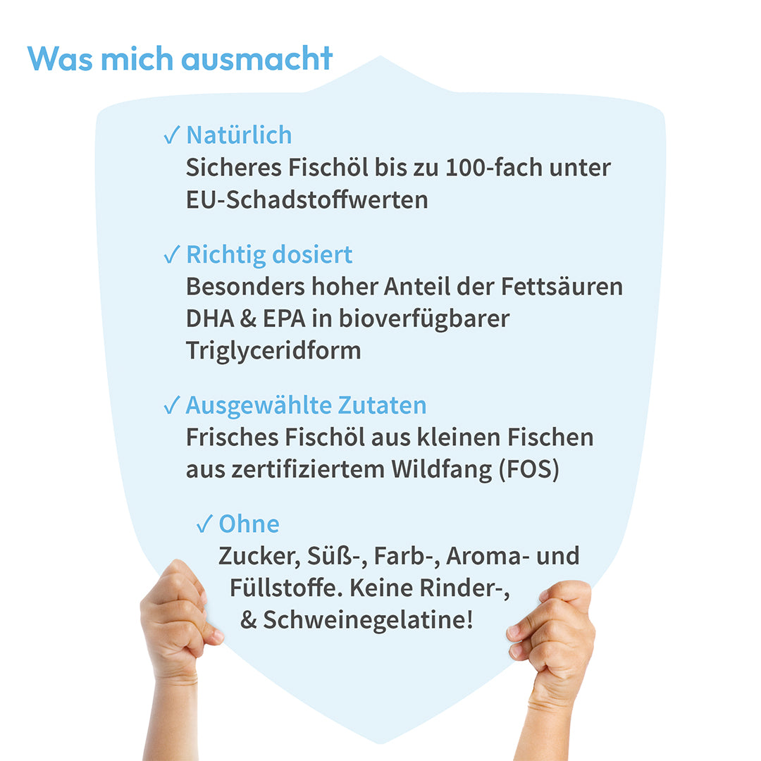 Omega-3 für Kinder  - WHITE OMEGA Kids