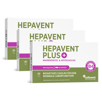Leberkur Cholin Kapseln - Hepavent PLUS - Cellavent Healthcare