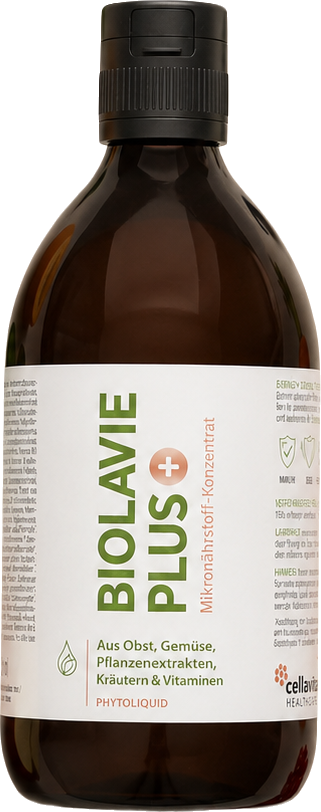 Biolavie PLUS Flasche freigestellt