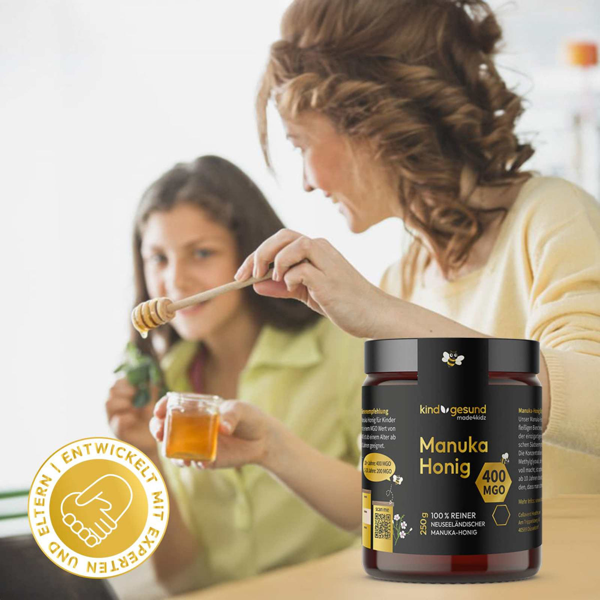 Manuka Honig für Kinder 400 MGO - Cellavent Healthcare