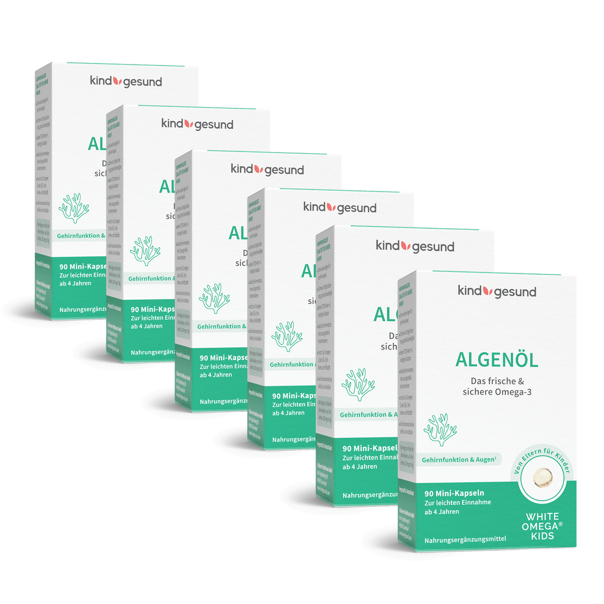 Omega - 3 Algenöl für Kinder, vegan - Cellavent Healthcare