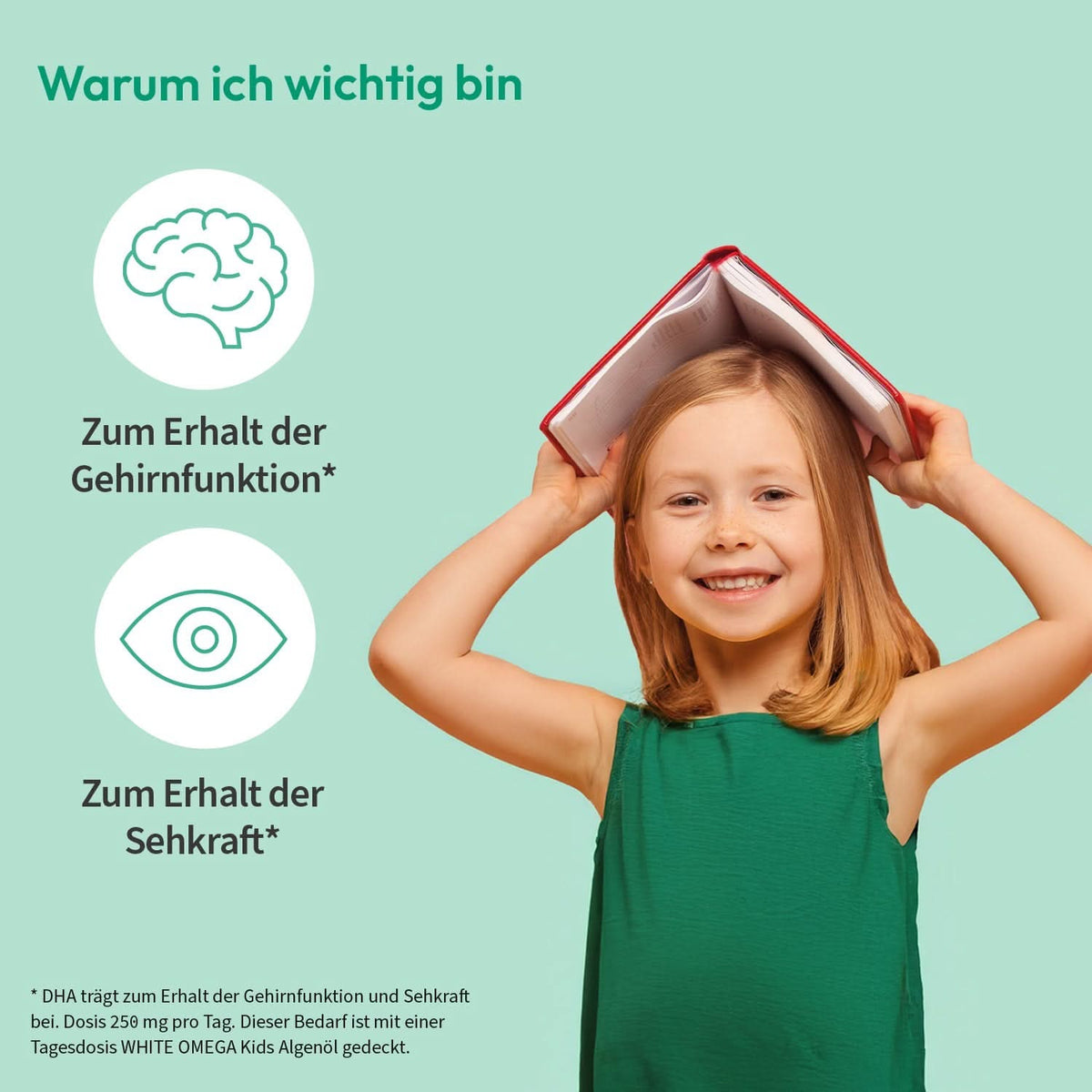 Omega 3 Vegan für Kinder - Cellavent Healthcare