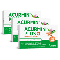 Original Acurmin PLUS Mizell Kurkuma Kapseln – Hochdosiertes Curcumin mit 184 - facher Bioverfügbarkeit - Cellavent Healthcare