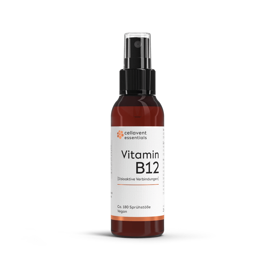 Vitamin B12 Spray [3 bioaktive Verbindungen] - Cellavent Healthcare