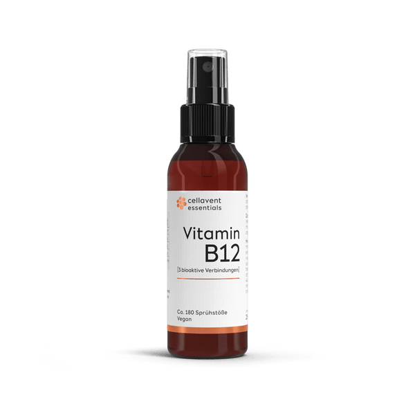 Vitamin B12 Spray [3 bioaktive Verbindungen] - Cellavent Healthcare