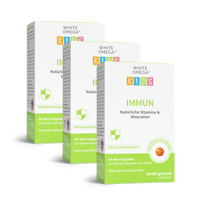 Vitamine für Kinder Immunsystem - WHITE OMEGA® Kids Immun - Cellavent Healthcare