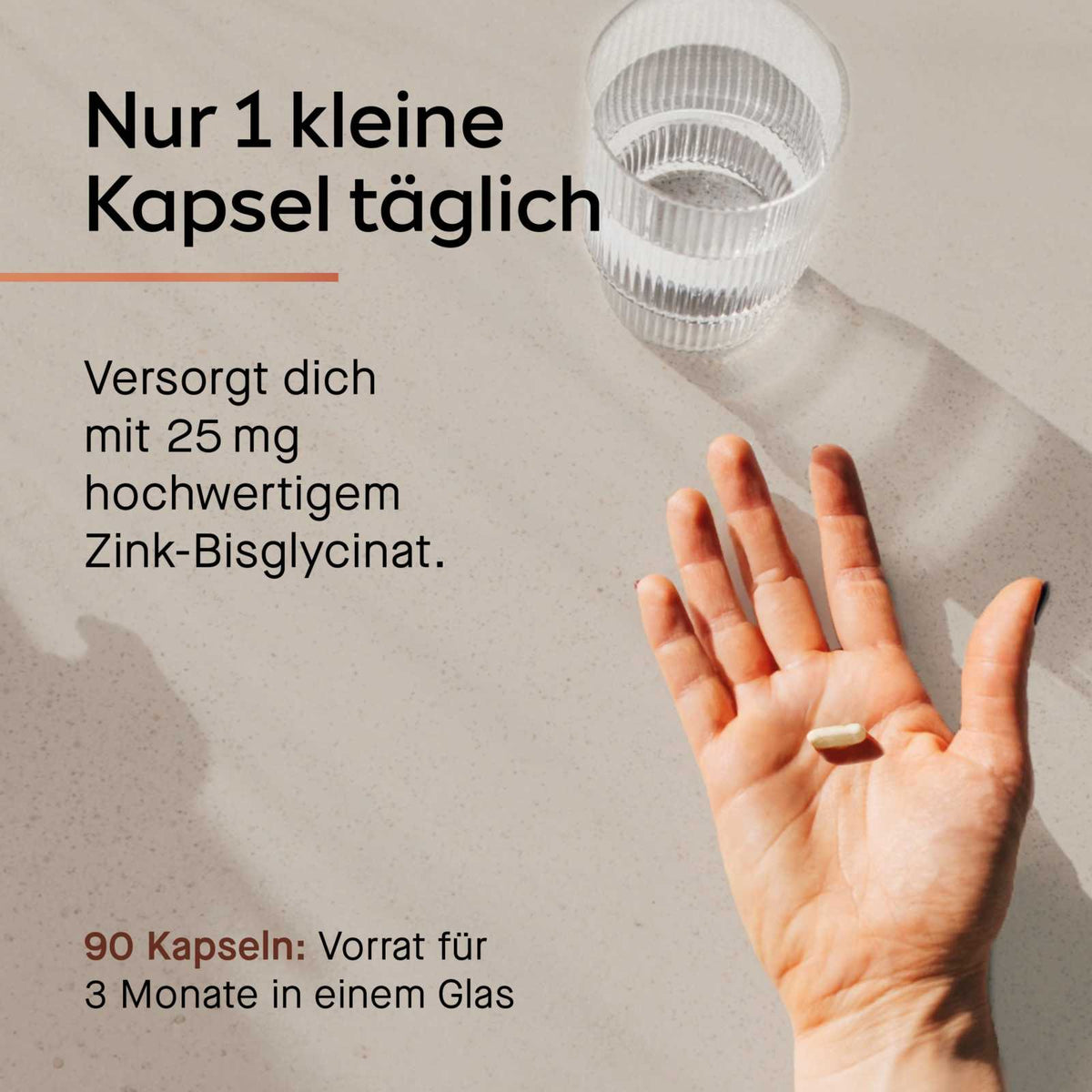 Zink Kapseln [Zink - Bisglycinat] | Cellavent essentials - Cellavent Healthcare